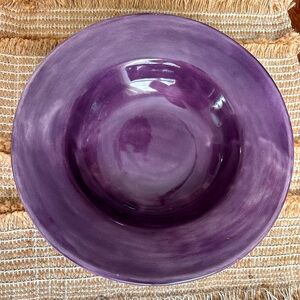 Pottery Barn Sausalito 10" Pasta Soup Salad Bowl Plum Purple Replacement Piece